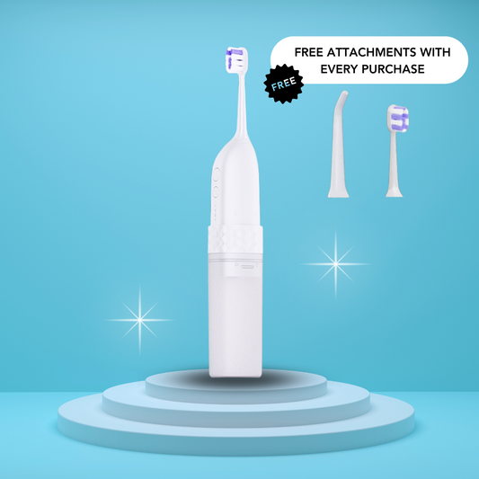 AquaSmile PRO: 2-in-1 Water Flosser & Toothbrush